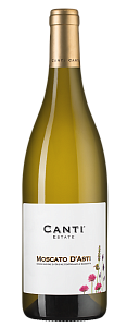 Белое Сладкое Игристое вино Moscato d'Asti Canti 0.75 л