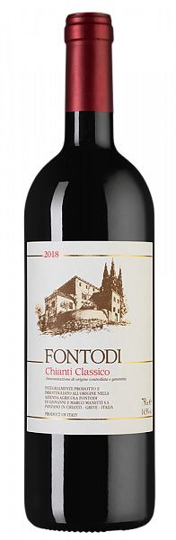 Вино Fontodi Chianti Classico 2018 г. 0.75 л