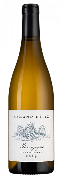 Вино Bourgogne Chardonnay Armand Heitz 2019 г. 0.75 л