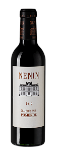 Красное Сухое Вино Chateau Nenin Pomerol 2012 г. 0.375 л