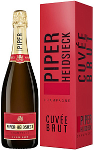 Белое Брют Шампанское Piper-Heidsieck Brut Off-Trade 0.75 л в подарочной упаковке