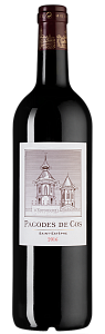 Красное Сухое Вино Les Pagodes de Cos 2016 г. 0.75 л