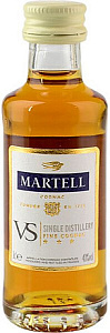 Коньяк Martell VS Single Distillery 0.05 л