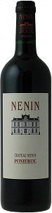 Красное Сухое Вино Chateau Nenin Pomerol AOC 2011 г. 0.75 л