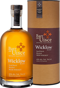 Виски Barr an Uisce Wicklow Rare Small Batch Blended Irish 4 Years Old 0.7 л Gift Box