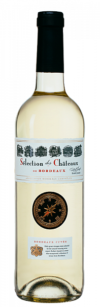 Вино Selection des Chateaux de Bordeaux Blanc 2018 г. 0.75 л