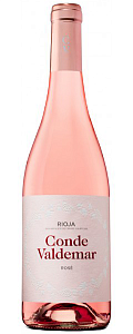 Розовое Сухое Вино Rioja DOC Conde Valdemar Rose 2020 г. 0.75 л
