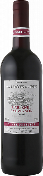Вино La Croix du Pin Cabernet Sauvignon Pays d'Oc 0.75 л