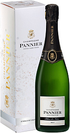 Шампанское Champagne Pannier Blanc de Noirs Brut 0.75 л в подарочной упаковке