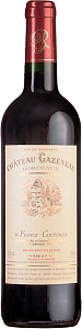 Красное Сухое Вино Bordeaux AOC Chateau Gazeneau 2017 г. 0.75 л