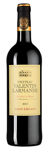 Красное Сухое Вино Chateau Valentin Larmande Cuvee La Rose 2017 г. 0.75 л