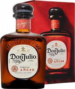 Текила Don Julio Anejo 0.75 л в подарочной упаковке