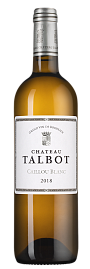 Вино Caillou Blanc du Chateau Talbot 2018 г. 0.75 л