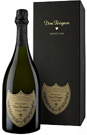 Шампанское Dom Perignon 2006 г. 0.75 л Gift Box