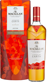 Виски Macallan A Night On Earth In Scotland 0.7 л в подарочной упаковке