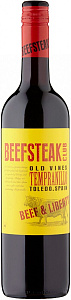 Красное Сухое Вино Beefsteak Club Beef & Liberty Tempranillo 0.75 л