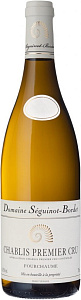 Белое Сухое Вино Domaine Seguinot-Bordet Chablis Premier Cru Fourchaume 0.75 л