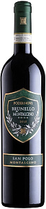 Красное Сухое Вино San Polo Podernovi Brunello di Montalcino 2015 г. 0.75 л
