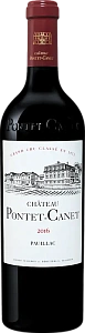 Красное Сухое Вино Chateau Pontet-Canet Grand Cru Classe Pauillac 2010 г. 0.75 л