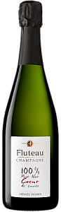 Белое Экстра брют Шампанское Fluteau Coeur De Cuvee Vieilles Vignes 0.75 л