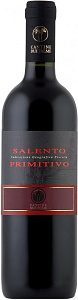 Красное Полусухое Вино Due Palme Primitivo 0.75 л