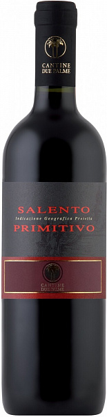 Вино Due Palme Primitivo 0.75 л