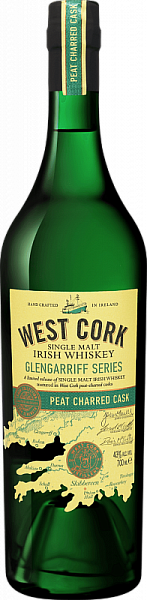 Виски West Cork Glengarriff Series Peat Charred Cask Single Malt Irish 0.7 л