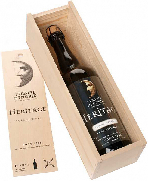 Пиво Straffe Hendrik Heritage Glass 0.75 л Gift Box