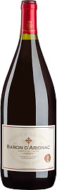 Вино Baron d'Arignac Demi-Sec Rouge 1.5 л