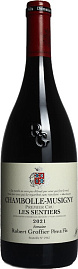 Вино Domaine Robert Groffier Pere & Fils Chambolle-Musigny 1er Cru Les Sentiers 2021 г. 0.75 л