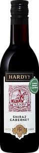 Красное Полусухое Вино Stamp Shiraz Cabernet South Eastern Australia GI Hardy's 0.187 л