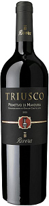 Красное Сухое Вино Triusco Primitivo Di Manduria Rivera 0.75 л