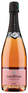 Розовое Брют Шампанское Pierre Сourtois Rose Brut Champagne AOC 0.75 л