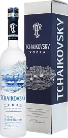 Водка Tchaikovsky 0.7 л в подарочной упаковке