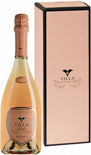 Игристое вино Villa Franciacorta Boke Rose Brut Franciacorta 0.75 л Gift Box