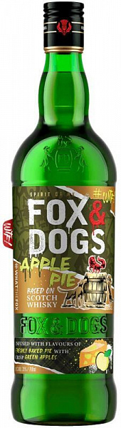 Виски Fox and Dogs Apple Pie 0.7 л