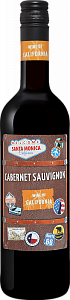 Красное Сухое Вино Cabernet Sauvignon Santa Monica 2019 г. 0.75 л