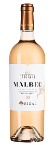 Розовое Сухое Вино Rigal Malbec Rose 2020 г. 0.75 л