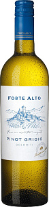 Белое Сухое Вино Forte Alto Pinot Grigio Dolomiti 0.75 л