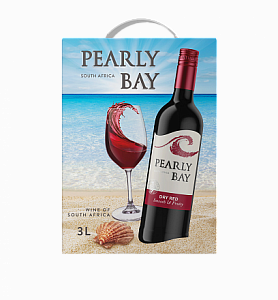 Красное Сухое Вино Pearly Bay Dry Red 3 л Bag-in-box