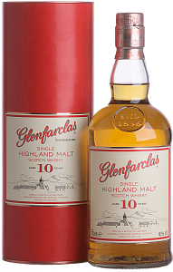 Виски Glenfarclas 10 Year Old Single Malt Scotch 0.7 л Gift Box