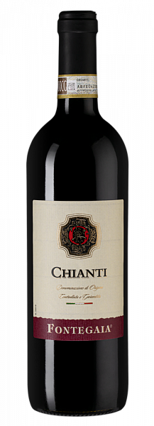 Вино Fontegaia Chianti 2020 г. 0.75 л