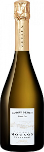 Белое Брют Шампанское Jean-Claude Mouzon Candeur d'Esprit Verzenay Grand Cru Blanc de Blancs Brut Champagne 0.75 л