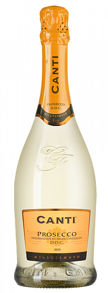 Игристое вино Canti Prosecco 2018 г. 0.75 л