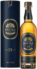 Виски Royal Brackla 21 Years Old 0.7 л Gift Box
