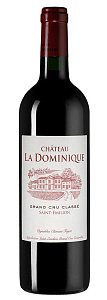 Красное Сухое Вино Chateau la Dominique 2016 г. 0.75 л