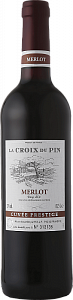 Красное Сухое Вино La Croix du Pin Merlot Pays d'Oc IGP 0.75 л