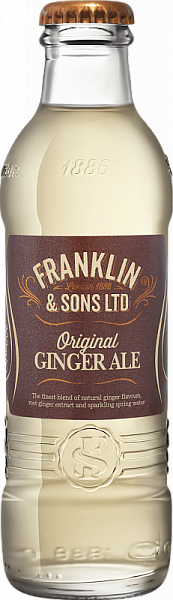Тоник Franklin & Sons Original Ginger Ale Glass 0.2 л