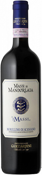 Вино I Massi Massi di Mandorlaia Morellino di Scansano DOCG 2019 г. 0.75 л