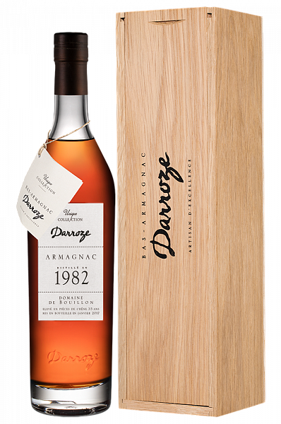 Арманьяк Darroze Unique Collection Domaine des Marronniers 1982 г. 0.7 л Gift Box